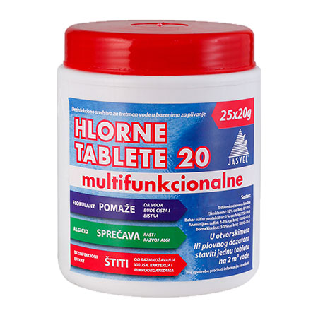 Multifunkcionalne hlorne tablete 20 g – 3 u 1