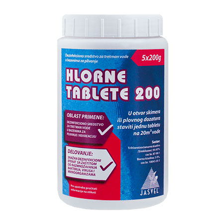 Hlorne tablete 200 g