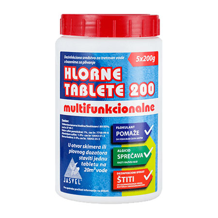 Multifunkcionalne hlorne tablete 200 g – 3 u 1